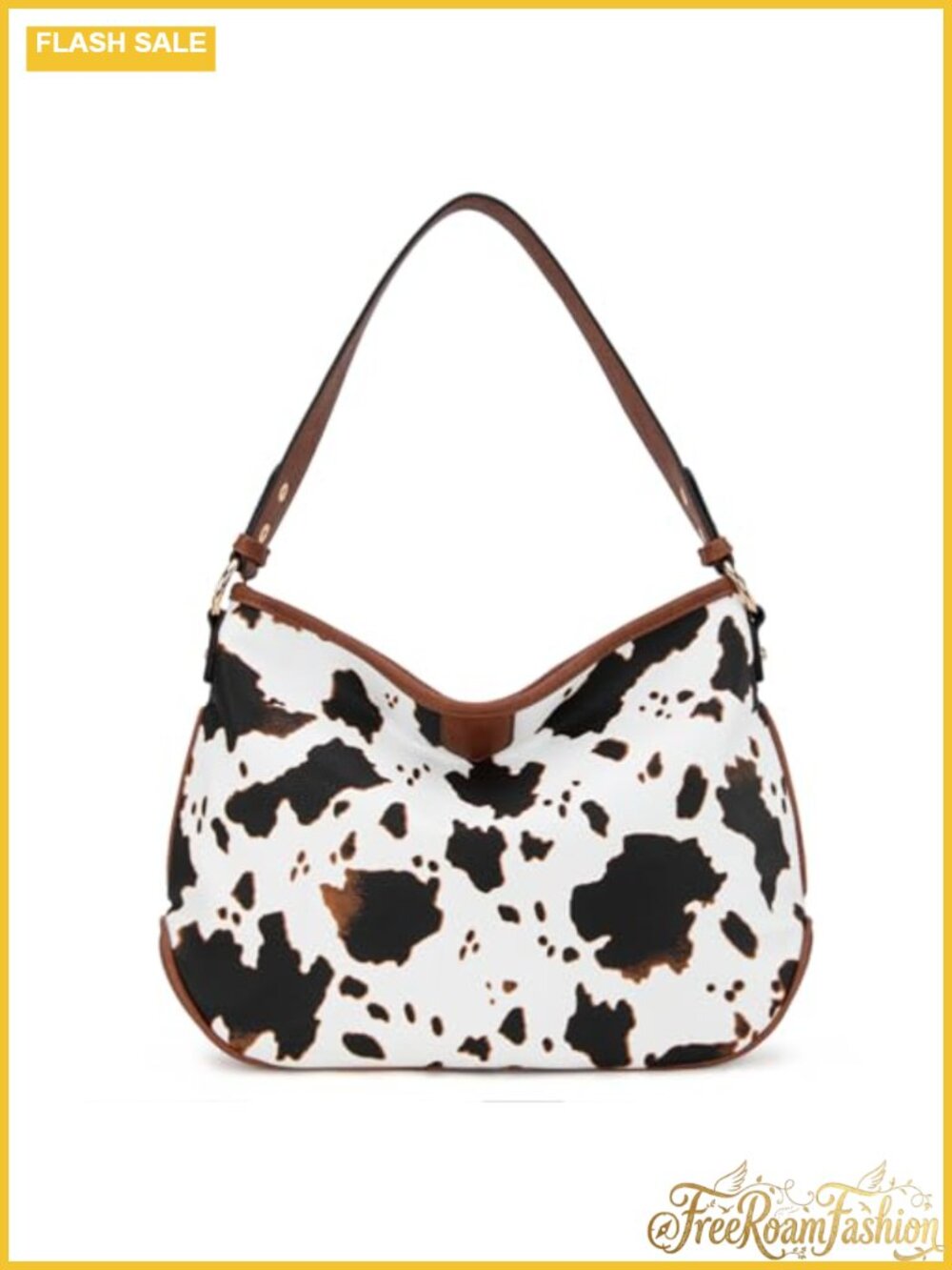 Montana West Medium Hobo Shoulder Bag Vegan Leather Zipper Everyday